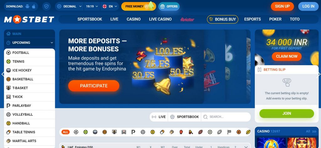 Jak zarejestrować się na stronie Mostbet?