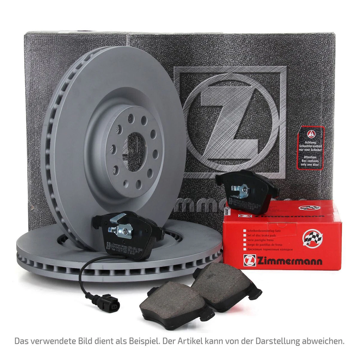 Гальмівні колодки та диски Zimmermann для Mercedes-Benz Sprinter 3,5-T C