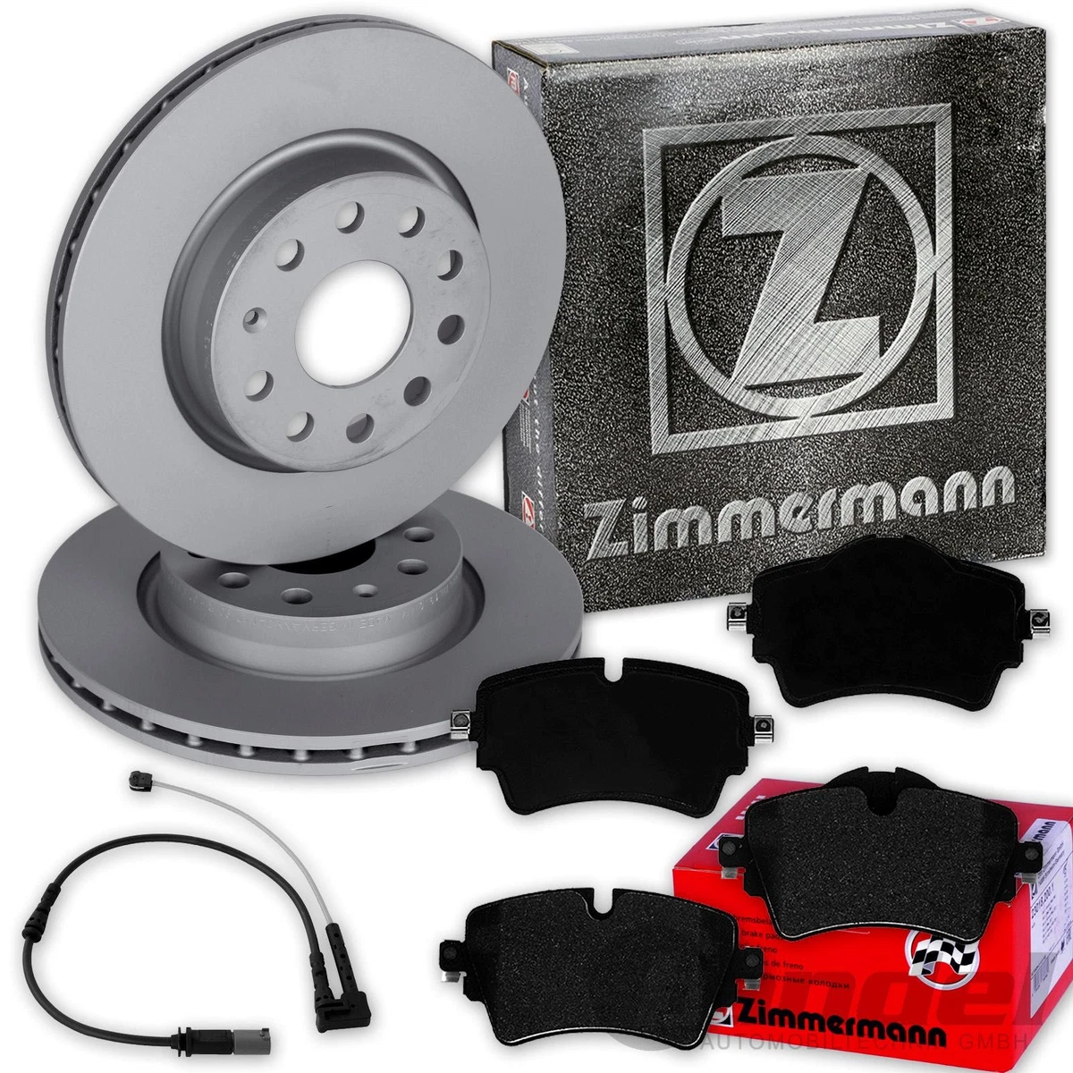 Гальмівні колодки та диски Zimmermann для Ford Focus III — якість і безпека