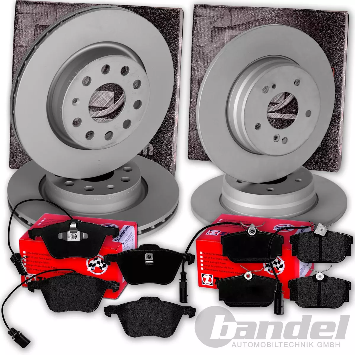 Гальмівні диски та колодки Zimmermann для PEUGEOT PARTNER COMBISPACE