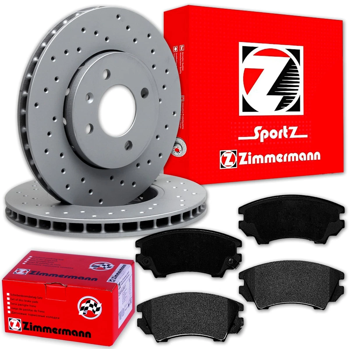 Гальмівні диски та колодки Zimmermann для Subaru Impreza: безпека та якість