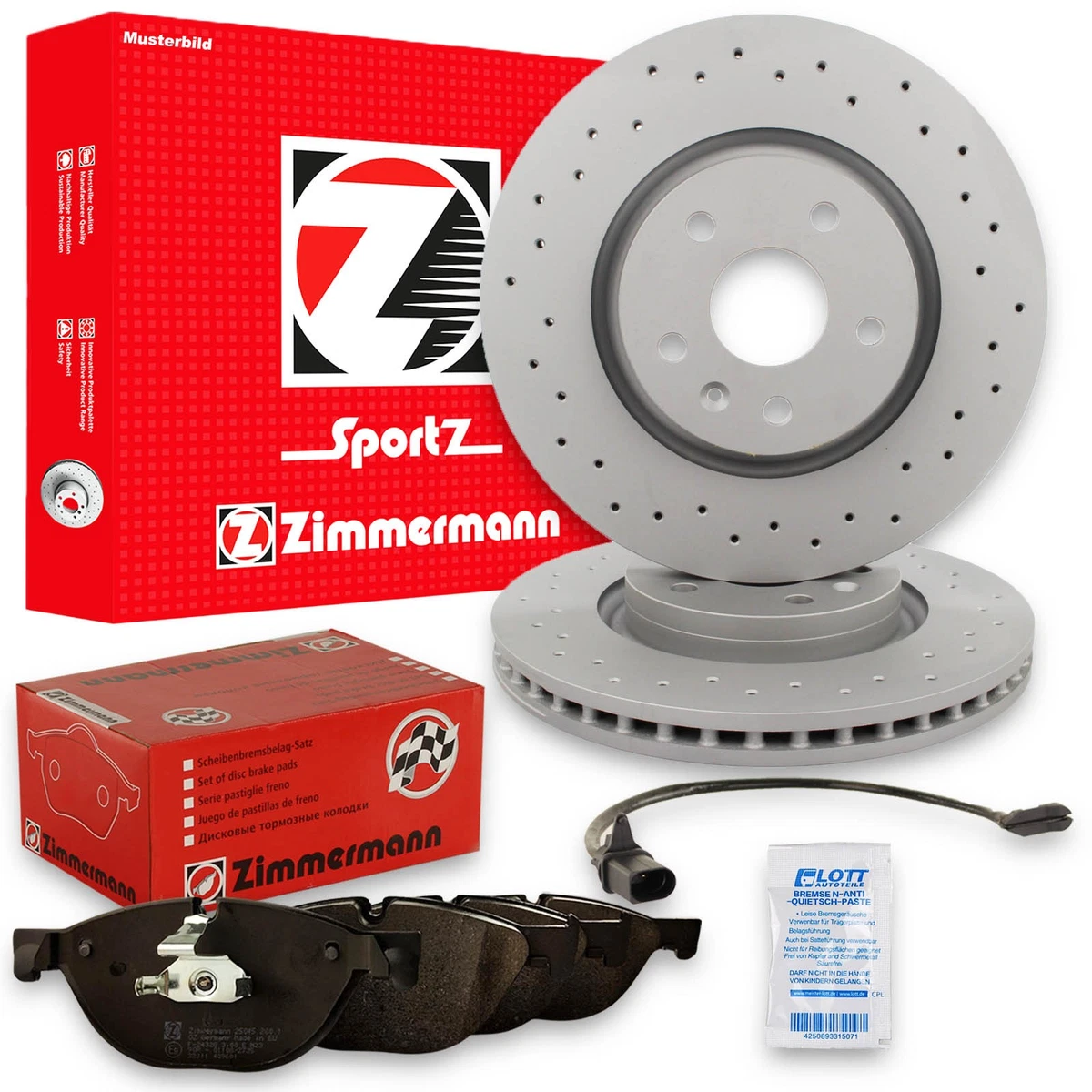 Авто-запчастини Zimmermann для VW TOURAN (1T3) 1.4 TSI EcoFu