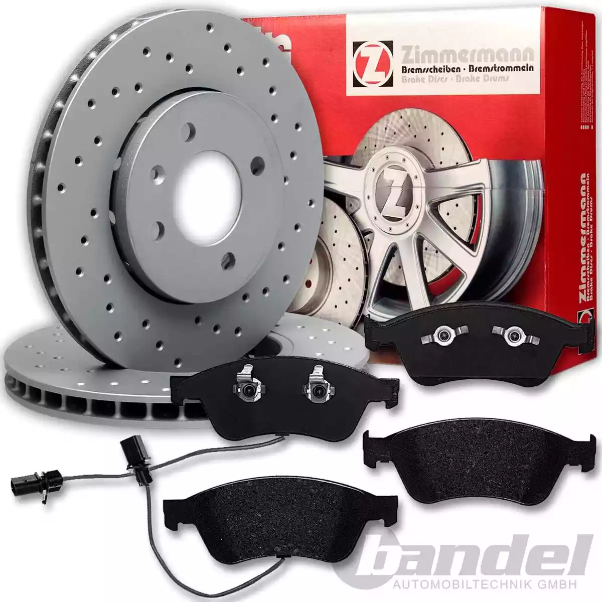 Гальмівні колодки та диски Zimmermann для MERCEDES-BENZ S-CLASS (W221)