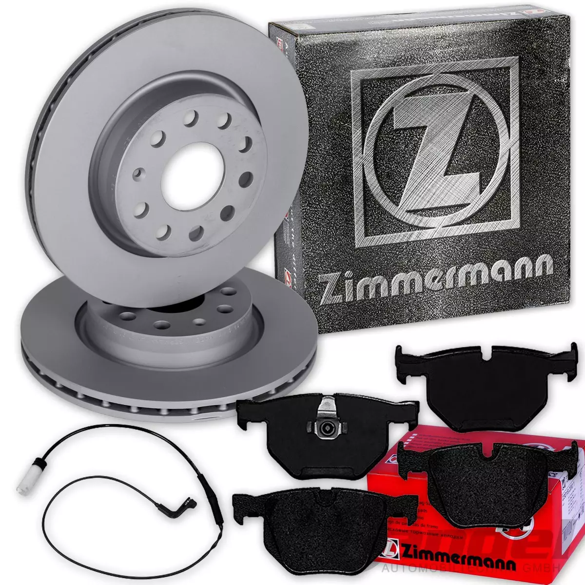 Гальмівні колодки та диски Zimmermann для Ford Focus III — якість і безпека