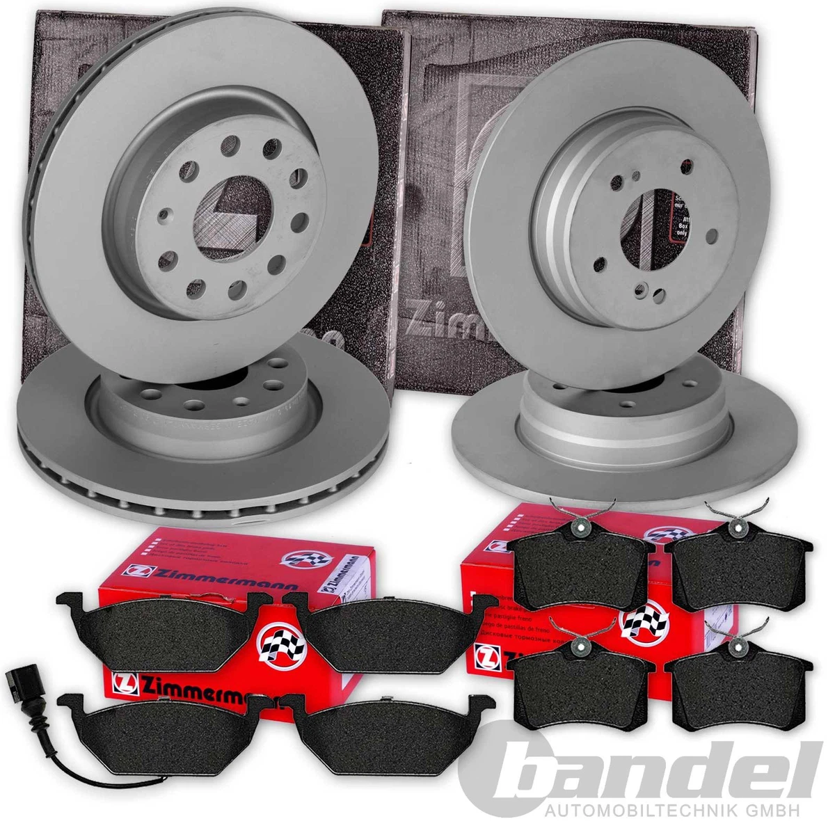 Гальмівні колодки та диски Zimmermann для MERCEDES-BENZ S-CLASS (W221)
