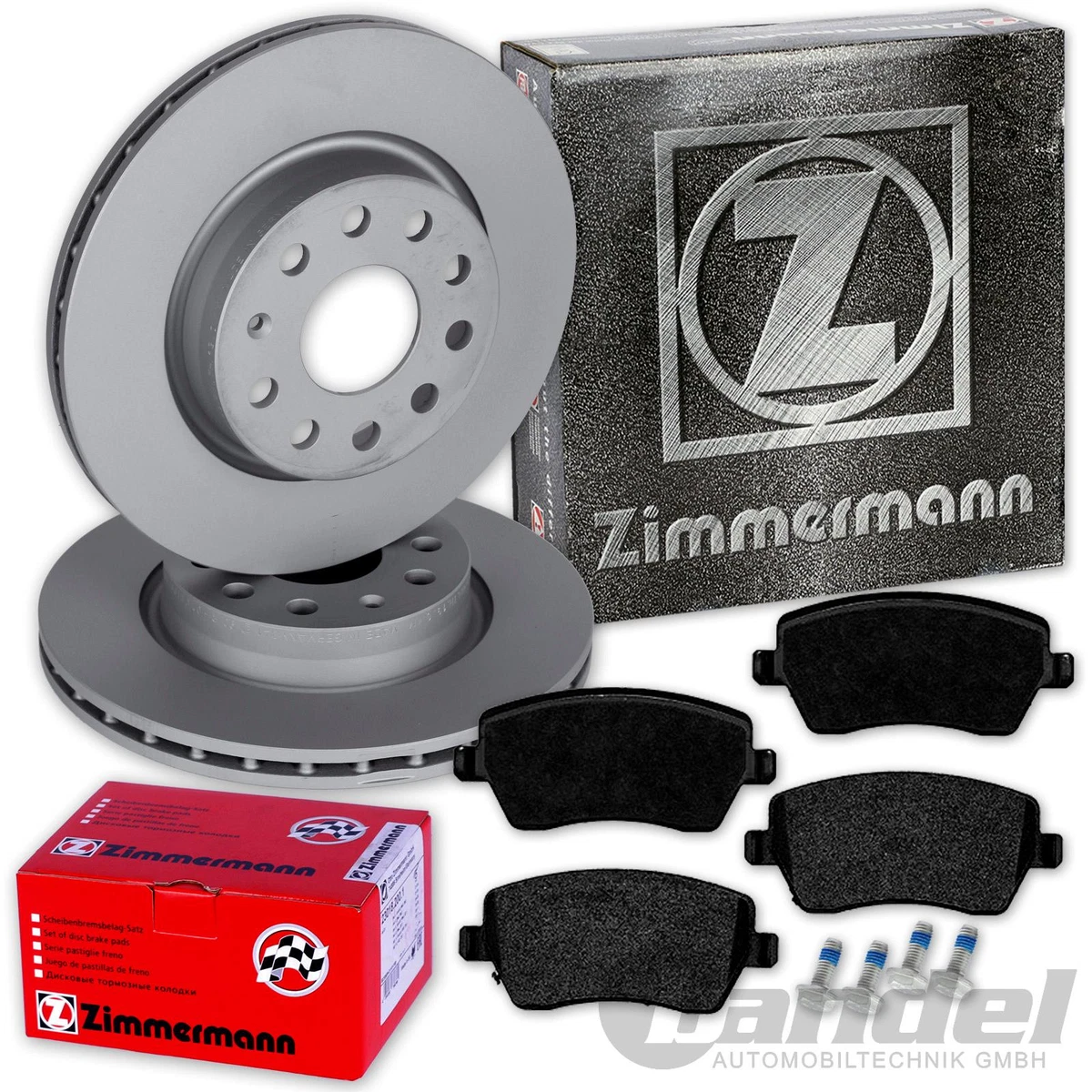Гальмівні колодки та диски Zimmermann для Mercedes-Benz Sprinter 3,5-T C